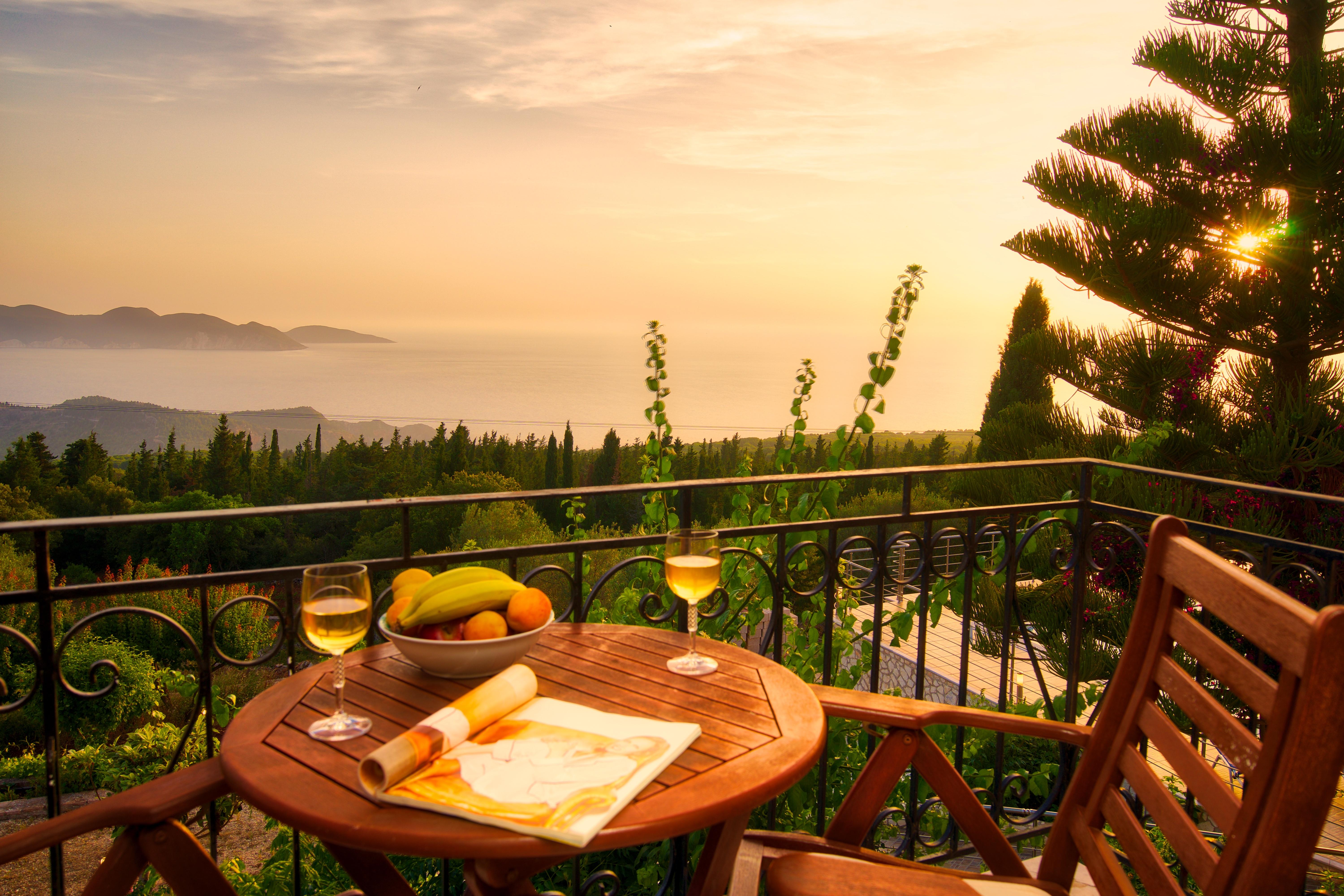 Studios Vrionis Panoramic Sunset Mesovounia  Buitenkant foto