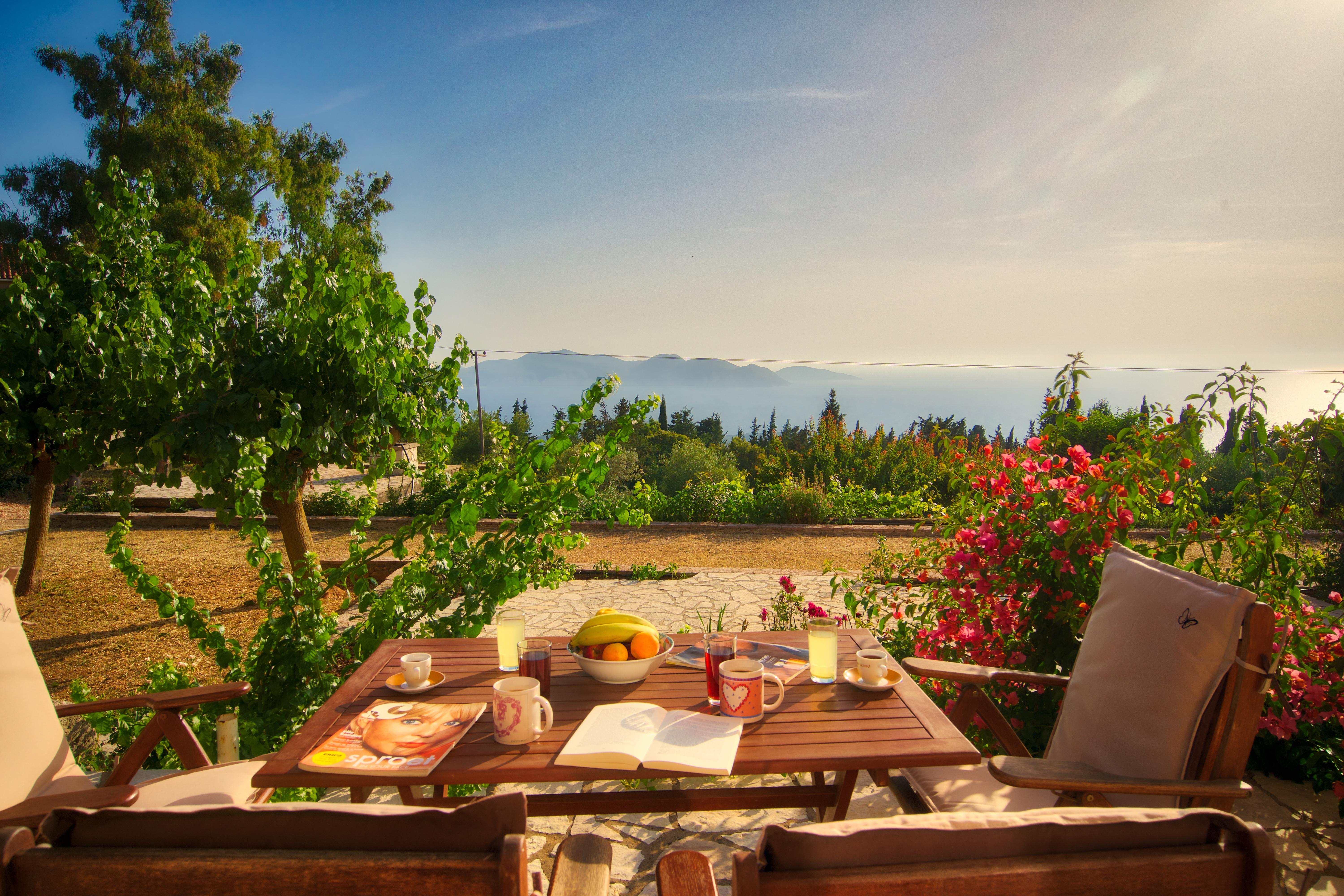 Studios Vrionis Panoramic Sunset Mesovounia  Buitenkant foto