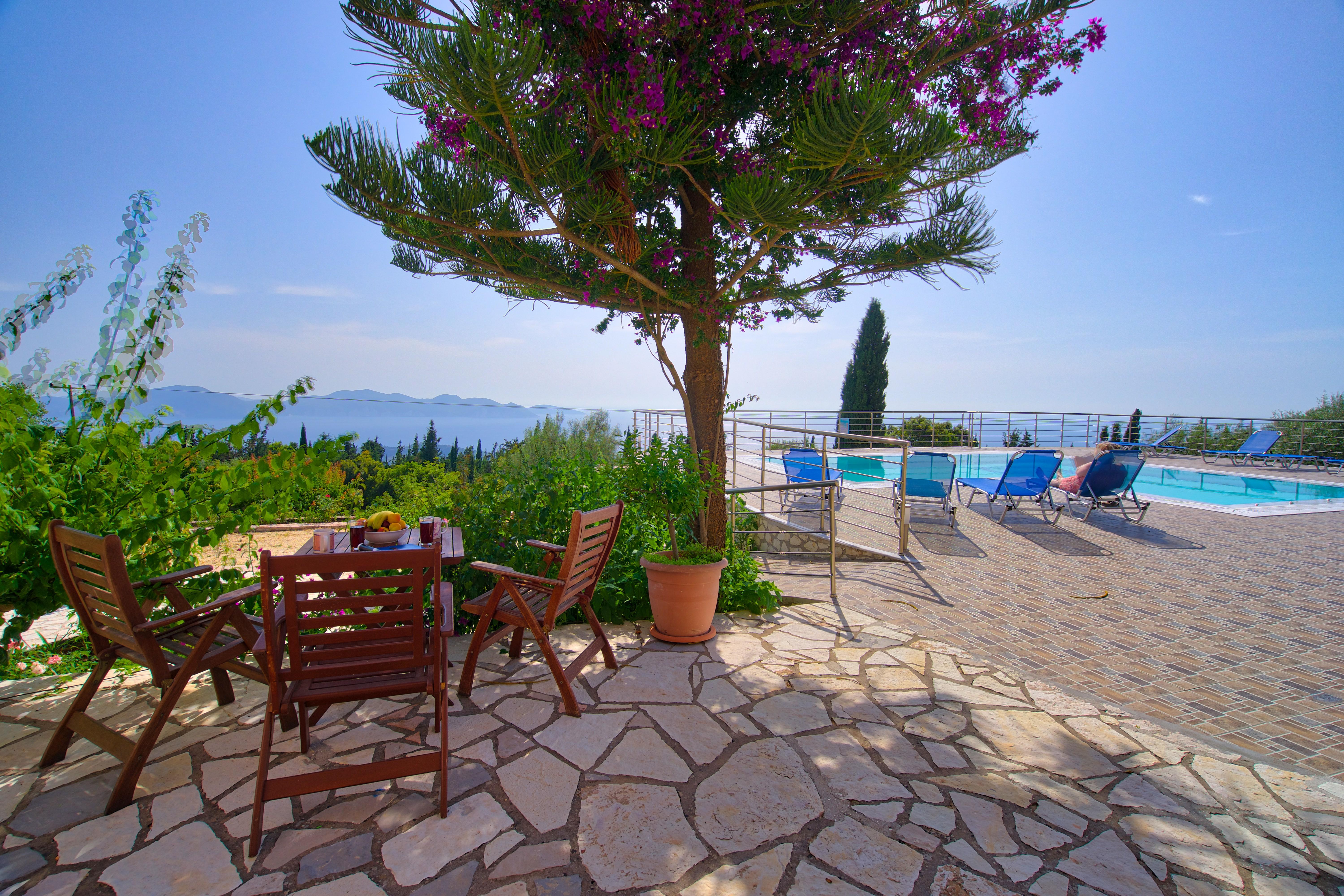 Studios Vrionis Panoramic Sunset Mesovounia  Buitenkant foto
